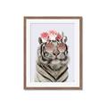 Picture of Fashion Tiger _GroupedProduct_Rectangle_Portrait_Framed_Matted_