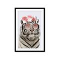 Picture of Fashion Tiger _GroupedProduct_Rectangle_Portrait_Framed_Matted_