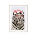 Picture of Fashion Tiger _GroupedProduct_Rectangle_Portrait_Framed_Matted_
