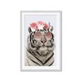 Picture of Fashion Tiger _GroupedProduct_Rectangle_Portrait_Framed_Matted_
