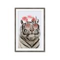 Picture of Fashion Tiger _GroupedProduct_Rectangle_Portrait_Framed_Matted_
