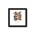 Picture of Fashion Floral Girl  _GroupedProduct_Square_Framed_Matted_