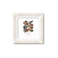 Picture of Fashion Floral Girl  _GroupedProduct_Square_Framed_Matted_