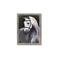 Picture of Soft Horse _GroupedProduct_Rectangle_Portrait_Framed_Matted_