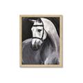 Picture of Soft Horse _GroupedProduct_Rectangle_Portrait_Framed_Matted_