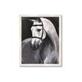 Picture of Soft Horse _GroupedProduct_Rectangle_Portrait_Framed_Matted_