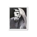 Picture of Soft Horse _GroupedProduct_Rectangle_Portrait_Framed_Matted_
