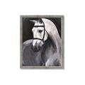 Picture of Soft Horse _GroupedProduct_Rectangle_Portrait_Framed_Matted_