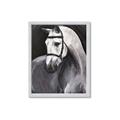 Picture of Soft Horse _GroupedProduct_Rectangle_Portrait_Framed_Matted_