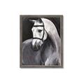 Picture of Soft Horse _GroupedProduct_Rectangle_Portrait_Framed_Matted_