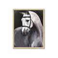 Picture of Soft Horse _GroupedProduct_Rectangle_Portrait_Framed_Matted_