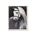 Picture of Soft Horse _GroupedProduct_Rectangle_Portrait_Framed_Matted_