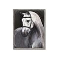 Picture of Soft Horse _GroupedProduct_Rectangle_Portrait_Framed_Matted_