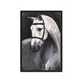 Picture of Soft Horse _GroupedProduct_Rectangle_Portrait_Framed_Matted_