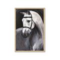Picture of Soft Horse _GroupedProduct_Rectangle_Portrait_Framed_Matted_