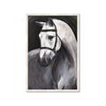 Picture of Soft Horse _GroupedProduct_Rectangle_Portrait_Framed_Matted_