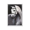 Picture of Soft Horse _GroupedProduct_Rectangle_Portrait_Framed_Matted_