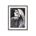 Picture of Soft Horse _GroupedProduct_Rectangle_Portrait_Framed_Matted_