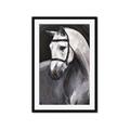 Picture of Soft Horse _GroupedProduct_Rectangle_Portrait_Framed_Matted_