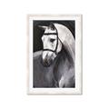 Picture of Soft Horse _GroupedProduct_Rectangle_Portrait_Framed_Matted_