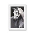 Picture of Soft Horse _GroupedProduct_Rectangle_Portrait_Framed_Matted_
