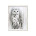 Picture of Living Owl _GroupedProduct_Rectangle_Portrait_Framed_Matted_