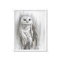 Picture of Living Owl _GroupedProduct_Rectangle_Portrait_Framed_Matted_