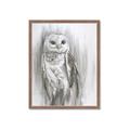 Picture of Living Owl _GroupedProduct_Rectangle_Portrait_Framed_Matted_