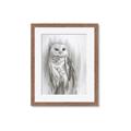 Picture of Living Owl _GroupedProduct_Rectangle_Portrait_Framed_Matted_