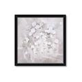 Picture of White Flower Buds _GroupedProduct_Square_Framed_Matted_
