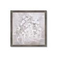Picture of White Flower Buds _GroupedProduct_Square_Framed_Matted_