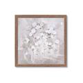 Picture of White Flower Buds _GroupedProduct_Square_Framed_Matted_