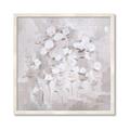 Picture of White Flower Buds _GroupedProduct_Square_Framed_Matted_
