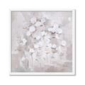 Picture of White Flower Buds _GroupedProduct_Square_Framed_Matted_