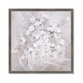 Picture of White Flower Buds _GroupedProduct_Square_Framed_Matted_