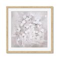 Picture of White Flower Buds _GroupedProduct_Square_Framed_Matted_