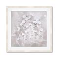 Picture of White Flower Buds _GroupedProduct_Square_Framed_Matted_