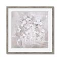 Picture of White Flower Buds _GroupedProduct_Square_Framed_Matted_