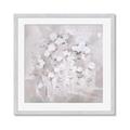 Picture of White Flower Buds _GroupedProduct_Square_Framed_Matted_
