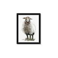 Picture of Watercolour Sheep  _GroupedProduct_Rectangle_Portrait_Framed_Matted_