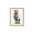 Picture of Watercolour Sheep  _GroupedProduct_Rectangle_Portrait_Framed_Matted_
