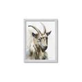Picture of Watercolour Ram  _GroupedProduct_Rectangle_Portrait_Framed_Matted_