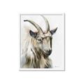Picture of Watercolour Ram  _GroupedProduct_Rectangle_Portrait_Framed_Matted_
