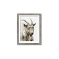 Picture of Watercolour Ram  _GroupedProduct_Rectangle_Portrait_Framed_Matted_