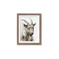 Picture of Watercolour Ram  _GroupedProduct_Rectangle_Portrait_Framed_Matted_