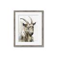 Picture of Watercolour Ram  _GroupedProduct_Rectangle_Portrait_Framed_Matted_
