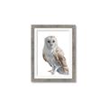 Picture of Watercolour Owl  _GroupedProduct_Rectangle_Portrait_Framed_Matted_