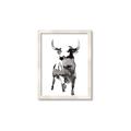Picture of Ink Bull  _GroupedProduct_Rectangle_Portrait_Framed_Matted_