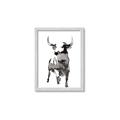 Picture of Ink Bull  _GroupedProduct_Rectangle_Portrait_Framed_Matted_