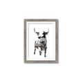 Picture of Ink Bull  _GroupedProduct_Rectangle_Portrait_Framed_Matted_